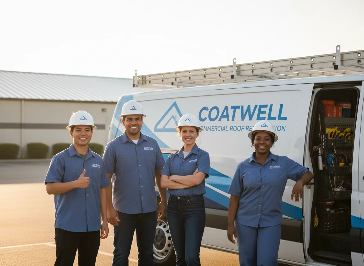 Commercial roof coating company in Pinehurst, ID
